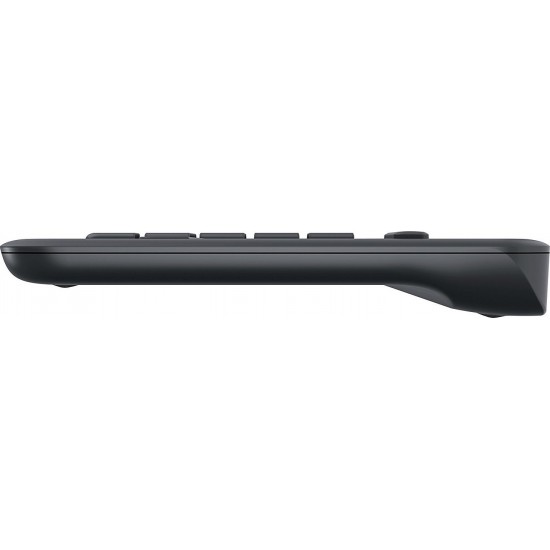 Ασύρματο Πληκτρολόγιο Logitech K400 Plus με Touchpad Αγγλικό (920-007145)