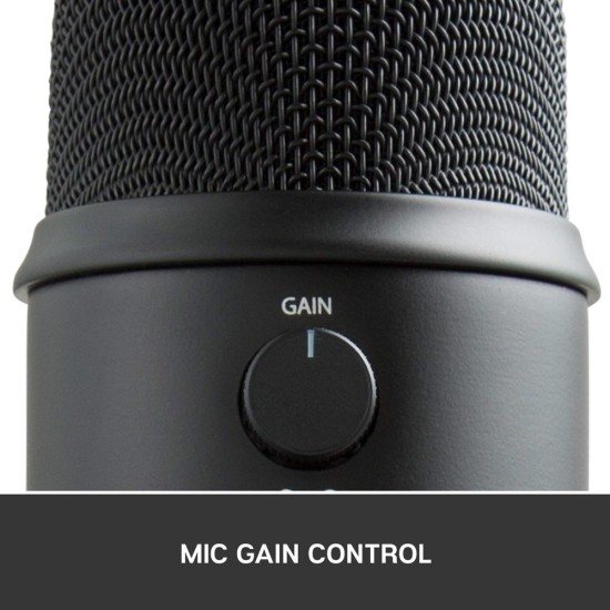 Μικρόφωνο Logitech Yeti USB Black (988-000229)
