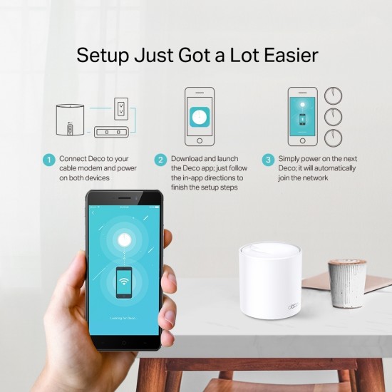TP-LINK Deco X20 v3 Access Point Wi-Fi 6 3-PACK