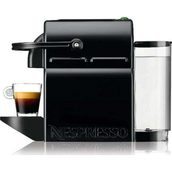 Καφετιέρα για Κάψουλες Nespresso De'Longhi Inissia  Πίεσης 19bar Black (EN80.B)