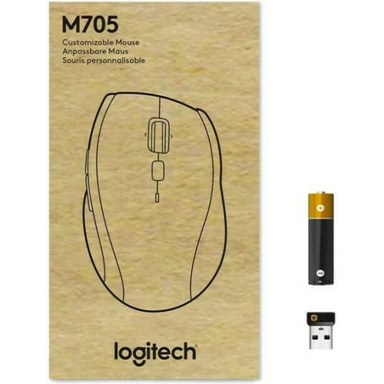 Ποντίκι Logitech Marathon M705 Black/Silver (910-006034)
