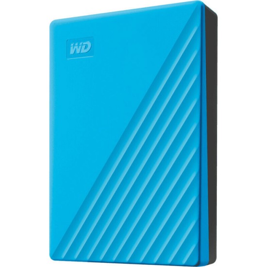 Εξωτερικός HDD Western Digital My Passport 2019 4TB Sky Blue (WDBPKJ0040BBL-WESN)