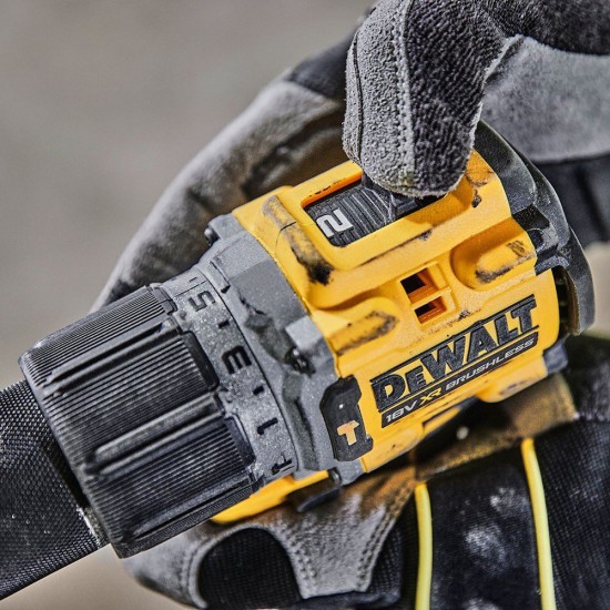 Dewalt DCD805NT Κρουστικό Δραπανοκατσάβιδο Μπαταρίας 18V Solo (DCD805NT)