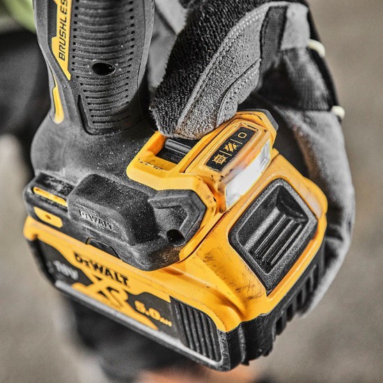 Dewalt DCD805NT Κρουστικό Δραπανοκατσάβιδο Μπαταρίας 18V Solo (DCD805NT)