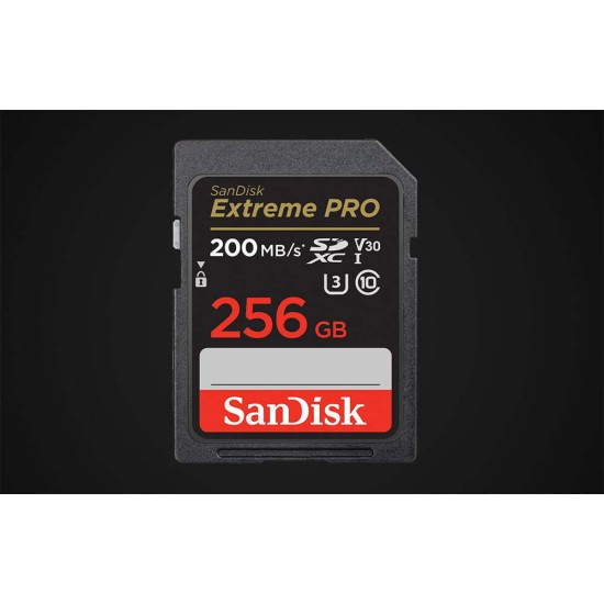 SanDisk 256GB Extreme PRO SDXC UHS-I Memory Card (SDSDXXD-256G-GN4IN)