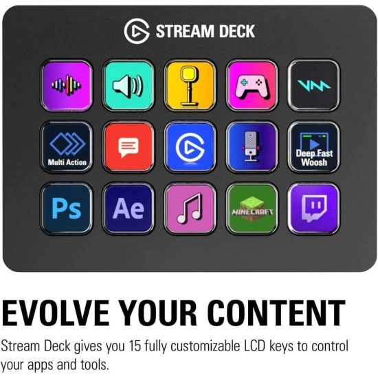 Elgato Stream Deck MK.2 Black (10GBA9901)