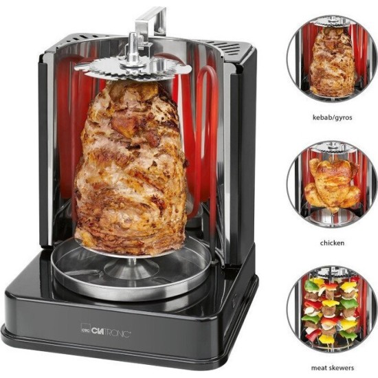 Ηλεκτρικό Grill Clatronic DVG 3686 1400W