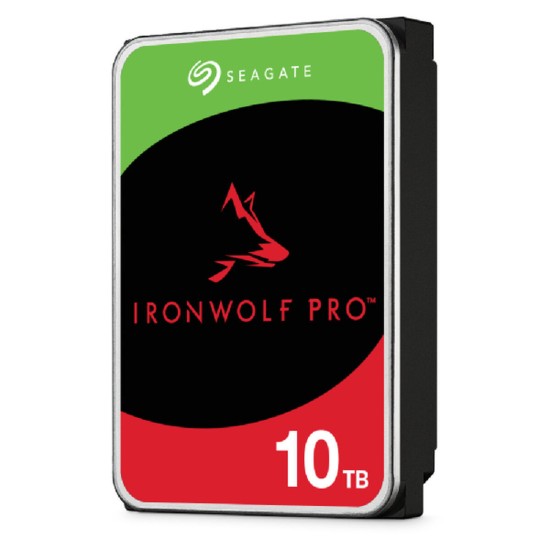 Seagate IronWolf Pro 10TB 256MB Cache για NAS (ST10000NT001)