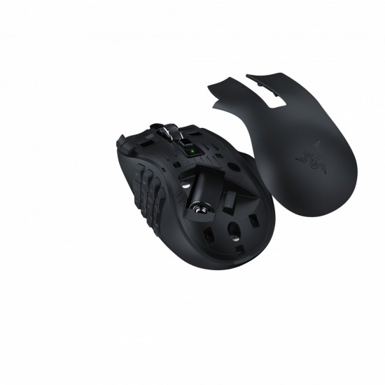 Gaming Ποντίκι Razer Naga V2 HyperSpeed Black (RZ01-03600100-R3G1)