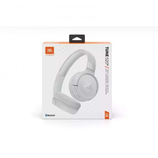 Ασύρματα Bluetooth On Ear Ακουστικά JBL Tune 520BT Λευκά (JBLT520BTWHT) Ασύρματα Bluetooth On Ear Ακουστικά JBL Tune 520BT Λευκά (JBLT520BTWHT)