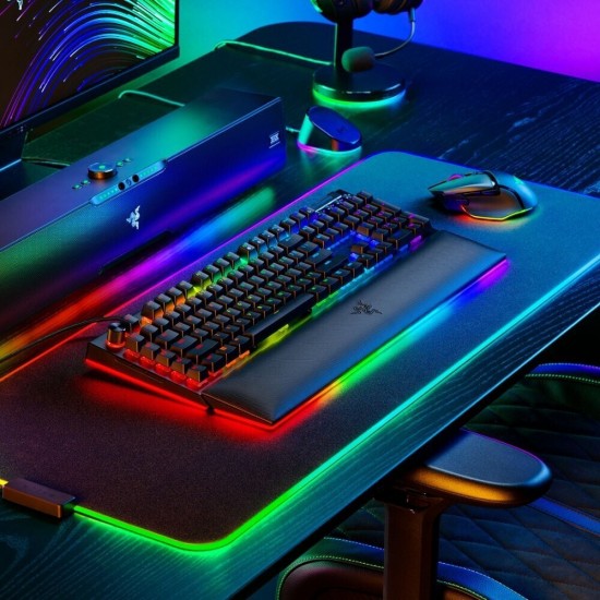 Gaming Πληκτρολόγιο Razer BlackWidow V4 Pro Yellow Switch US (RZ03-04681800-R3M1)