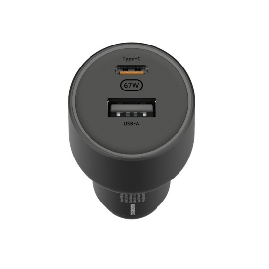 Φορτιστής Αυτοκινήτου Xiaomi 67W 1xUSB 1xType-C (BHR6814GL)
