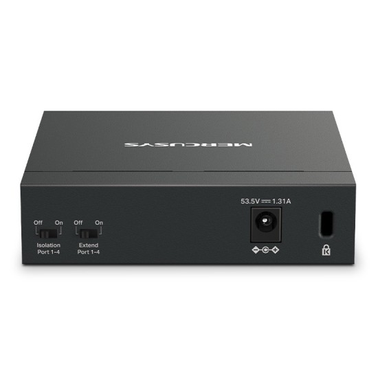  Switch Mercusys MS105GP v1 Unmanaged L2 PoE+ (MS105GP)