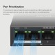  Switch Mercusys MS105GP v1 Unmanaged L2 PoE+ (MS105GP)
