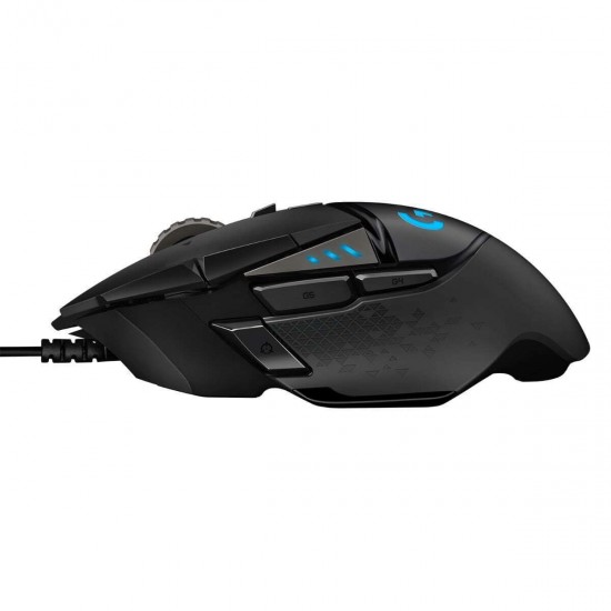 Gaming Ποντίκι Logitech G502 Hero RGB Μαύρο (910-005471)