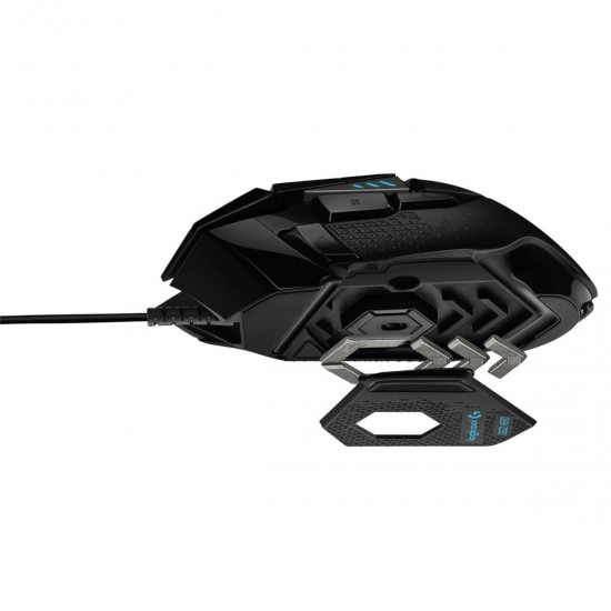 Gaming Ποντίκι Logitech G502 Hero RGB Μαύρο (910-005471)
