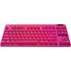 Ασύρματο Gaming Πληκτρολόγιο Logitech Pro X TKL Lightspeed Pink (920-012159)
