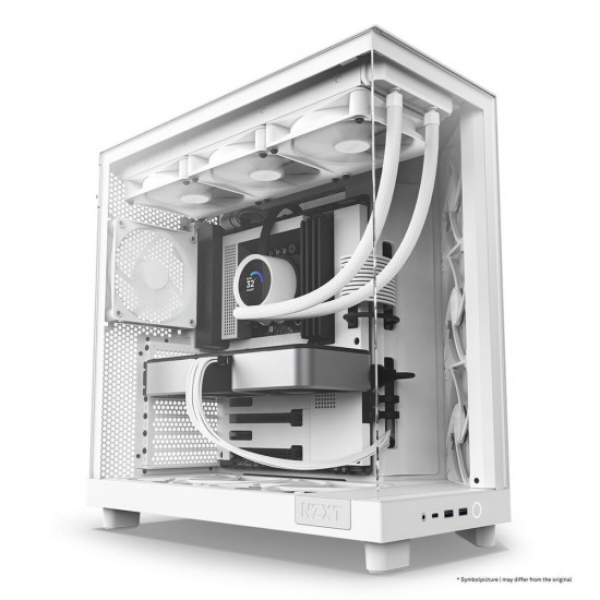 NZXT H6 AIR FLOW MIDI TOWER WHITE (CC-H61FW-01)