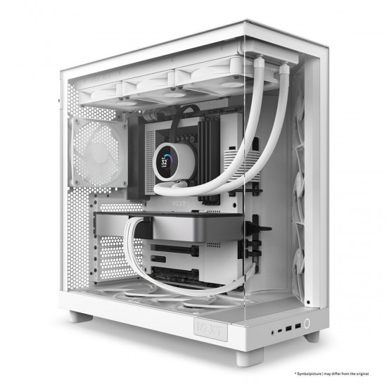 NZXT H6 AIR FLOW MIDI TOWER WHITE (CC-H61FW-01)