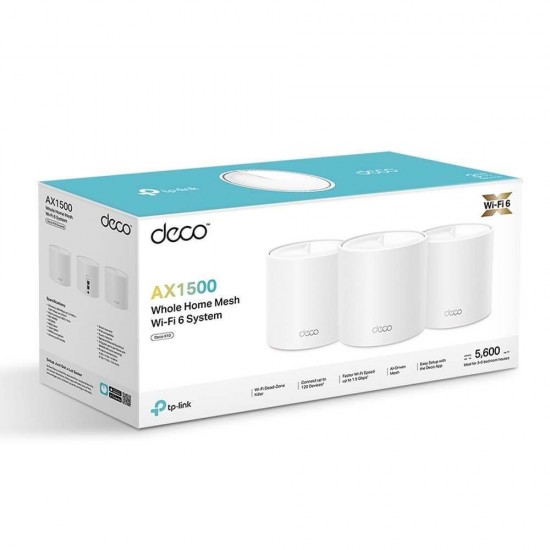 TP-LINK Deco X10 3-Pack Wi-Fi 6 (DECO X10 3-PACK)
