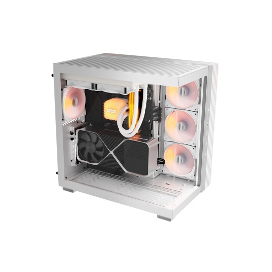 Κουτί Υπολογιστή Be Quiet Light Base 600 DX Λευκό (BGW68)
