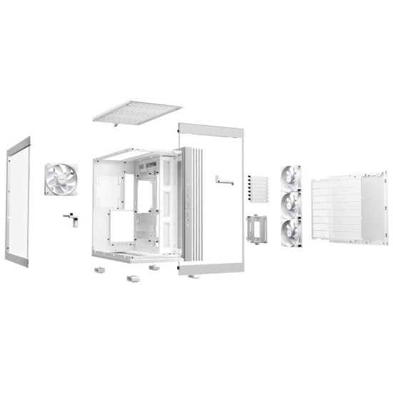 Κουτί Υπολογιστή Be Quiet Light Base 600 DX Λευκό (BGW68)