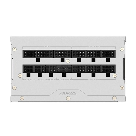 Τροφοδοτικό Gigabyte Aorus Elite P850W 850W Platinum Λευκό (GP-AE850PM PG5 ICE)