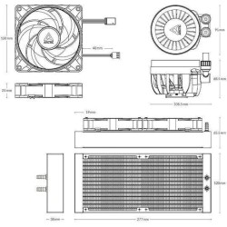 Arctic Liquid Freezer III Pro 240 A-RGB Black (ACFRE00182A)