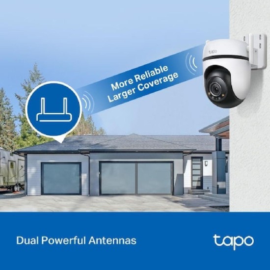 TP-LINK IP Wi-Fi Κάμερα Full HD+ Αδιάβροχη Tapo C520WS v2 (Tapo C520WS v2)