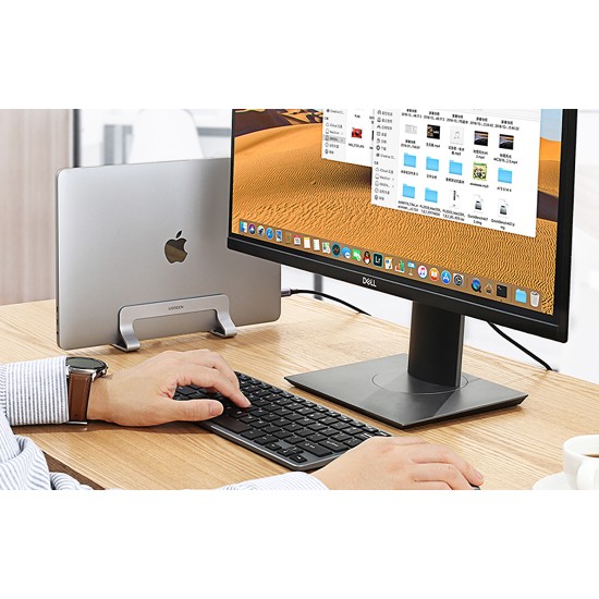 Vertical Laptop Stand Ugreen έως 15.6" Ασημί (LP258)