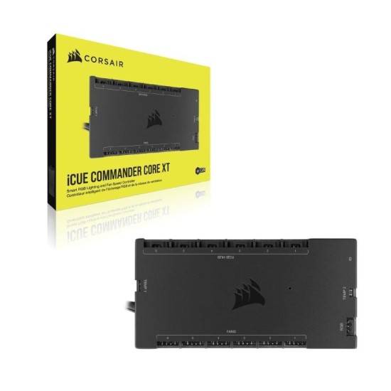 Controller Corsair iCUE Commander Core XT Smart RGB Lighting and Fan Speed