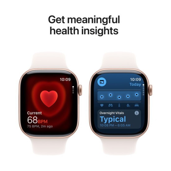Apple Watch Series 11 46mm Jet Rose Gold M/L (MEV74)