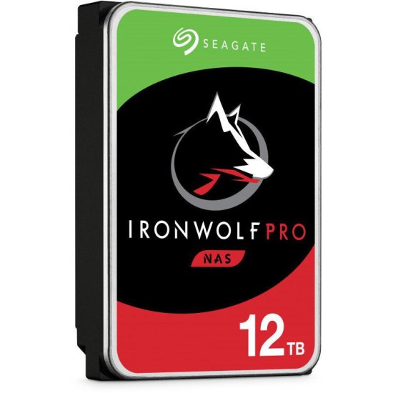 Seagate IronWolf Pro 12TB 256MB Cache για NAS (ST12000NT001)