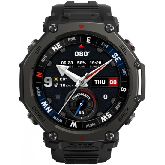 Amazfit T-Rex 3 Pro 44mm Tactical Black (W2548Gl5N)