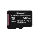 Κάρτα Μνήμης Kingston Canvas Select Plus microSDXC 512GB with Adapter (SDCS3/512GB)