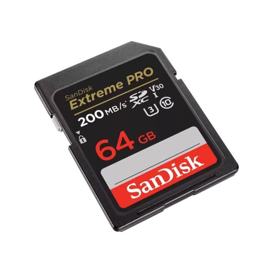 SanDisk 64GB Extreme PRO SDHC UHS-I Memory Card (SDSDXXO-064G-GN4IN)