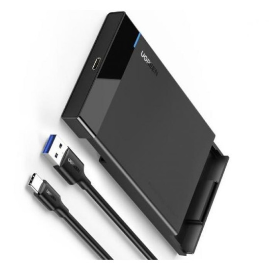 Θήκη για Σκληρό Δίσκο Ugreen 2.5" SATA III με σύνδεση USB 3.1 Type-C (US221)