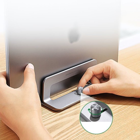 Vertical Laptop Stand Ugreen έως 15.6" Ασημί (LP258)