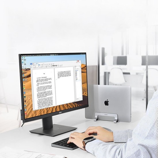 Vertical Laptop Stand Ugreen έως 15.6" Ασημί (LP258)