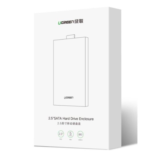 Θήκη για Σκληρό Δίσκο Ugreen 2.5" SATA III με σύνδεση USB3.0 (CM237)