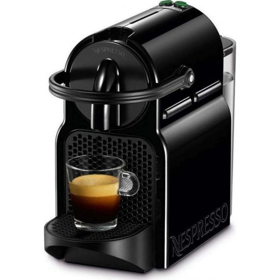 Καφετιέρα για Κάψουλες Nespresso De'Longhi Inissia  Πίεσης 19bar Black (EN80.B)