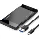 Θήκη για Σκληρό Δίσκο Ugreen 2.5" SATA III με σύνδεση USB 3.1 Type-C (US221)