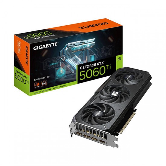 Gigabyte GeForce RTX 5060 Ti 8GB GDDR7 Gaming OC (GV-N506TGAMING OC-8GD)