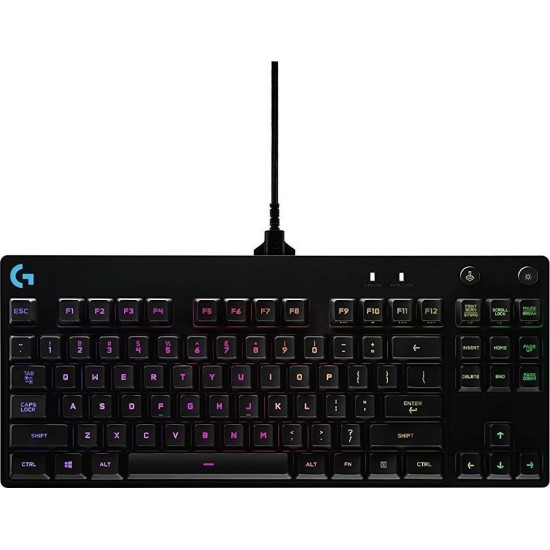 Gaming Πληκτρολόγιο Logitech G Pro TKL Clicky GX Blue (920-009392)