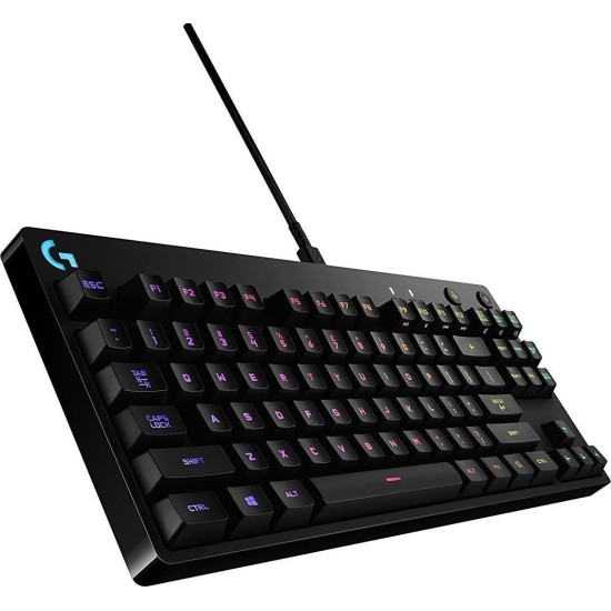 Gaming Πληκτρολόγιο Logitech G Pro TKL Clicky GX Blue (920-009392)