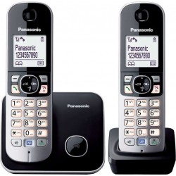 Ασύρματο Τηλέφωνο Panasonic KX-TG6812 Duo (KX-TG6812GB)