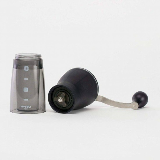 Χειροκίνητος Μύλος Άλεσης Καφέ Hario Ceramic Mini-Slim Plus Μαύρο (MSS-1DTB)