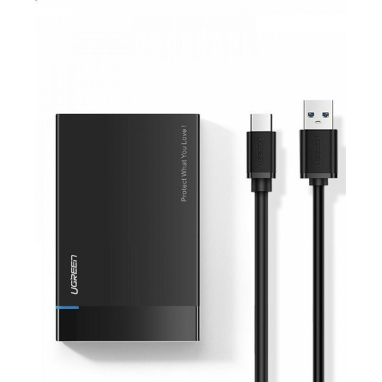 Θήκη για Σκληρό Δίσκο Ugreen 2.5" SATA III με σύνδεση USB 3.1 Type-C (US221)