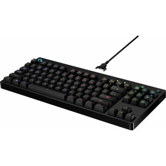 Gaming Πληκτρολόγιο Logitech G Pro TKL Clicky GX Blue (920-009392)