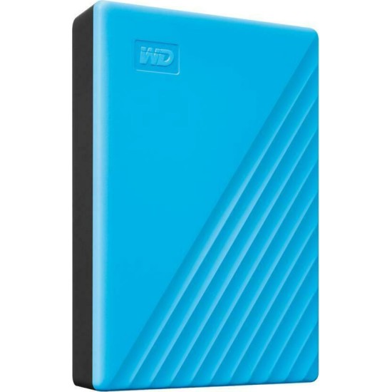 Εξωτερικός HDD Western Digital My Passport 2019 4TB Sky Blue (WDBPKJ0040BBL-WESN)